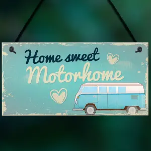 Red Ocean Gifts For Women Motorhome Wall Plaque Caravan Campervan Door Sign Friendship Gift For Her Him