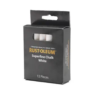 Rust-Oleum White Temporary Chalk, Pack of 12