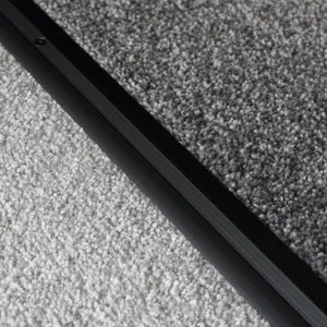 Anodised aluminium carpet profile cover strip door floor bar trim 1000mm x 20mm c68 brown