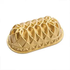 Nordic Ware Jubilee Loaf Pan Gold