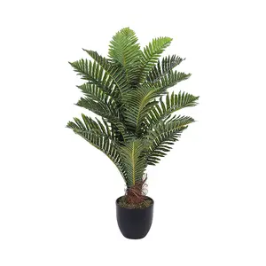 Artificial Plant Phoenix Fern Tree in Pot for Decoration Living Room