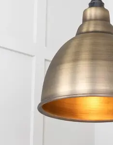 Aged Brass Brindley Pendant Light