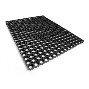 Heavy Duty Non Slip Large Rubber Ring Door Carpet Mat Outdoor Entrance Drainage