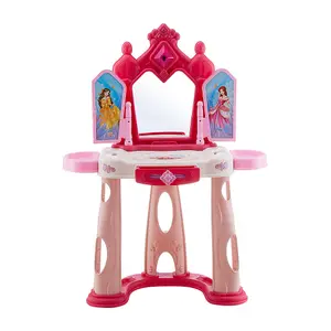 Kid Toy Toddler Play Set,Dressing Table and Chair Set with Drawer for Kids