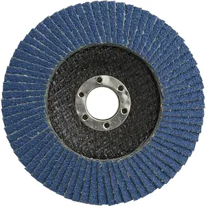 100mm Zirconium Flap Disc for Surface Preparation - 40 Grit, 16mm Bore