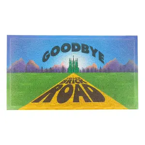 Goodbye Yellow Brick Road Doormat (70 x 40cm)