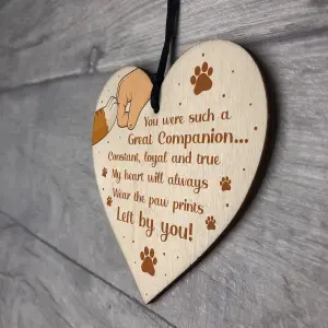 Special Memorial Gift For Dog Cat Memorial Pet Sign Keepsake Gift For Family Wood Heart