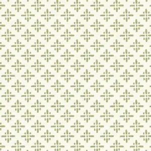 Joules Green Geometric Smooth Wallpaper