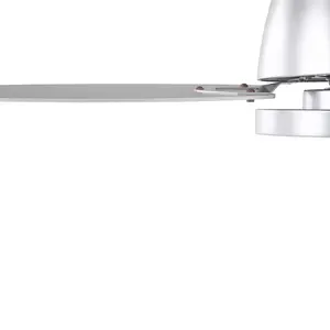 Bostick 74cm Ceiling Fan with Light Kit Silver