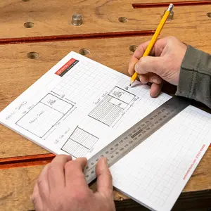 Axminster Workshop A4 Notepad (Pencils)