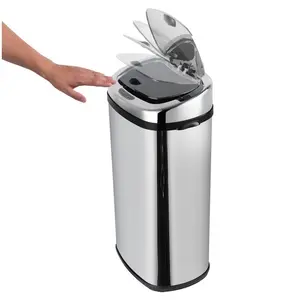 Chroma 42 Litre Motion Sensor Rubbish bin Stainless Steel