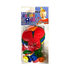 Parties Rus Latex Mouse Balloons (Pack of 10) Multicoloured (One Size)