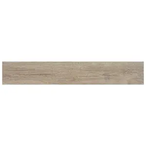 Fitz Matt Natural Wood Wood Effect Porcelain Outdoor Tile - Pack of 2, 0.71m² - (L)1200x(W)295