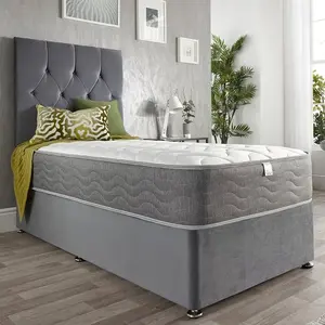 3 Layer Eco Memory Foam Hybrid Bonnell Sprung Mattress Small Double (4')