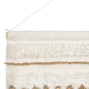 Fabric Wall Hanging BAZDAN Cotton Beige