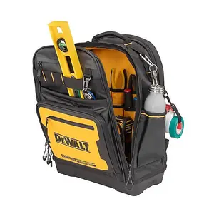 Dewalt DWST60102-1 Pro Backpack IP54 Water Resistant Organiser Bag Waterproof