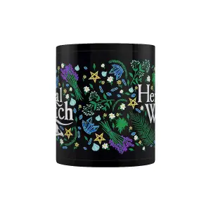 Grindstore Herbal Witch Mug Black/Green/White (One Size)