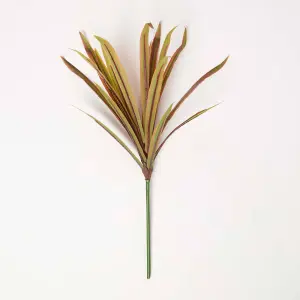 HOMESCAPES Red Yucca Artificial Tropical Leaf 66 cm