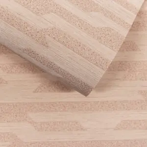 Grandeco Boutique Dioret Stacked Stones Texture Embossed Wallpaper, Blush Pink