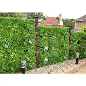 Best Artificial 1m x 1m Living Wall Outdoor Indoor Mat - UV Stable