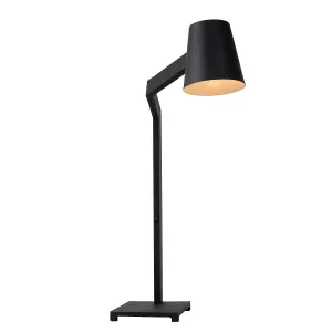 Lucide Mizuko Modern Desk Lamp - 1xE14 - Black