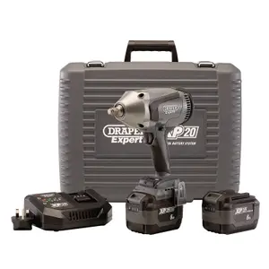 Draper  XP20 20V Brushless Impact Wrench Kit, 1/2" Sq. Dr. 94080