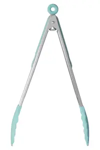 Maison by Premier Light Green Zing Silicone Tongs