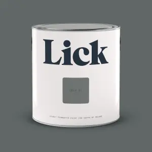 Lick Grey 07 Eggshell Emulsion paint, 2.5L