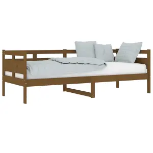 Berkfield Day Bed Honey Brown Solid Wood Pine 80x200 cm