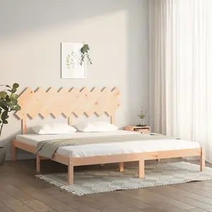 Berkfield Bed Frame 180x200 cm 6FT Super King Solid Wood