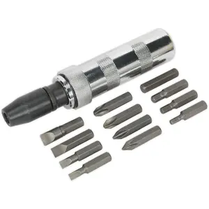 15-Piece Handheld Impact Driver Set for Easy Screw Removal