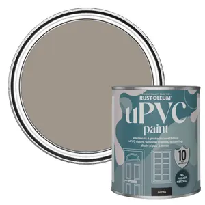 Rust-Oleum Whipped Truffle Gloss UPVC Paint 750ml