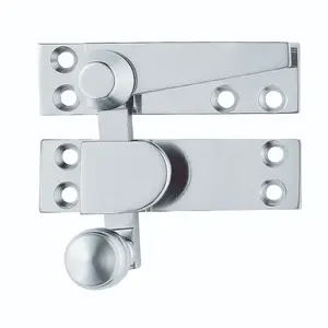 Carlisle Brass Satin Chrome Architectural Quality Quadrant Sash Fastener (AQ39SC)