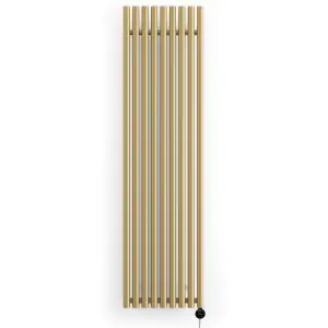 Terma 230V 1kW Brass Smart Vertical Oil-filled radiator