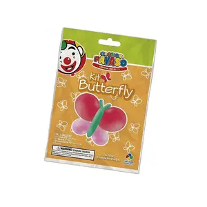 Globos Butterfly Balloon Arch Kit (Pack of 6) Red/Pink/Green (One Size)