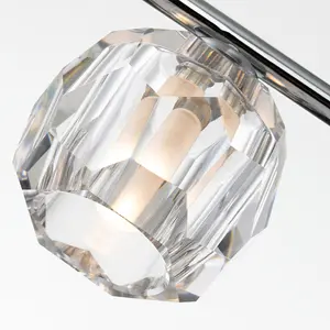 Luminosa Quoizel Regalia Wall Lamp Polished Chrome, 3000K, IP44