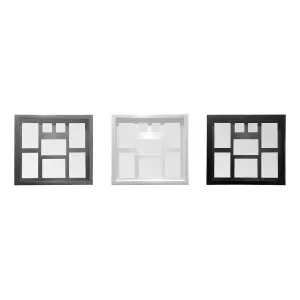 Maison by Premier Silver 8 Photo Multi Photo Frame