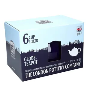 London Pottery Globe Solid Colour Teapot Aqua / 1.2 L