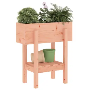 Berkfield Garden Planter 62x30x69 cm Solid Wood Douglas