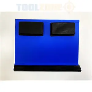 Toolzone 4-Piece Magnetic Tool Tray Set with Strong Magnets - Blue, AU365