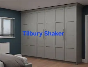 Shaker Style Doors - Bespoke Made Wardrobe Doors - Made To Measure