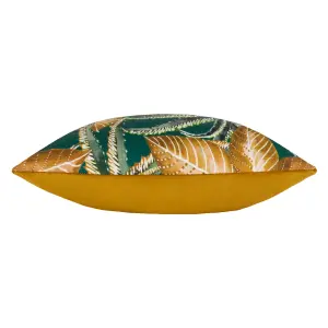 Wylder Ebon Wilds Jahi Botanical Feather Filled Cushion