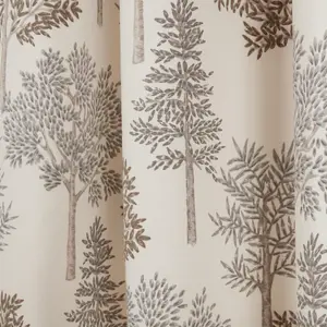 Sundour Coppice Light Filtering Pencil Pleat Curtains Beige 46x90" Fully Lined Ready Made Curtain Pair