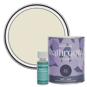 Rust-Oleum Oyster Gloss Bathroom Tile Paint 750ml