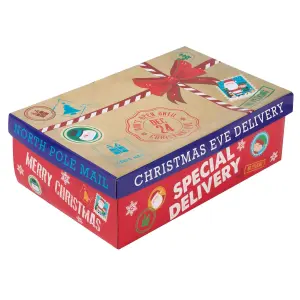 Special Delivery Festive Parcel Christmas Eve Box - Mixed Set of 3 (S M L)