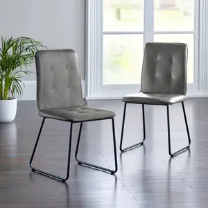 Trisha Dining Set Grey