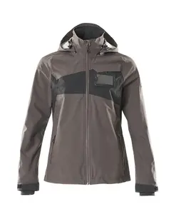 Mascot Accelerate Ladies Lightweight Outer Shell Jacket (Dark Anthracite/Black)  (XXXXX Large)