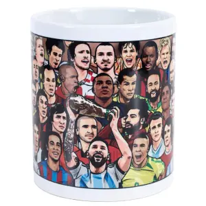 Legends Collection Footballs Greatest Mug Multicoloured (One Size)