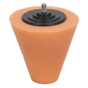 Sealey Buffing & Polishing Foam Cone Orange/Firm PTCCHC85O