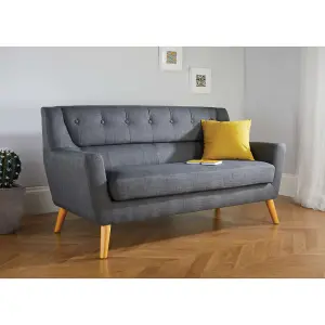 Birlea Lambeth Large Sofa Grey